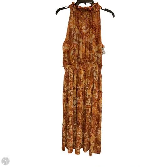 Dress Casual Maxi By Taylor In Brown, Size: 14