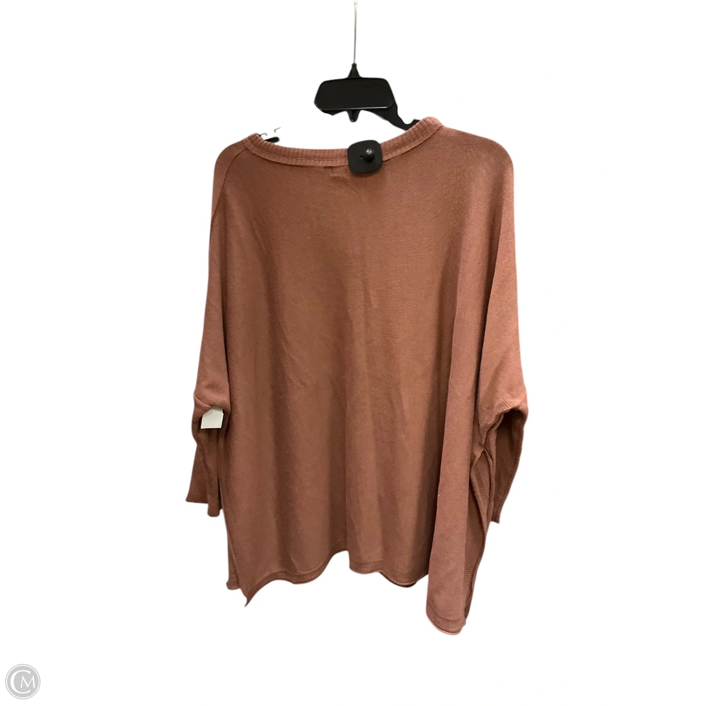 Top Long Sleeve By Mer Sea In Red, Size: Osfm