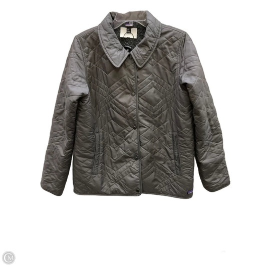 Coat Puffer & Quilted By Patagonia In Grey, Size: M