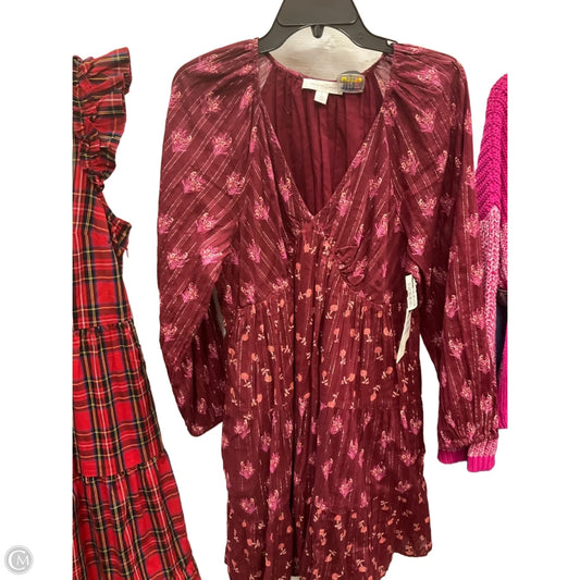Dress Party Midi By Treasure And Bond In Red, Size: L