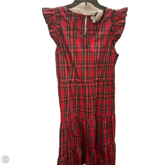 Dress Party Long By J. Crew In Red, Size: 12