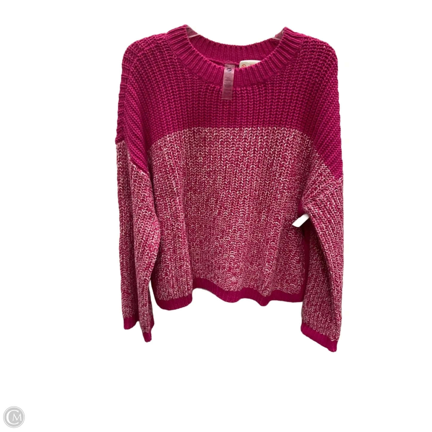 Sweater By Lou And Grey In Pink, Size: L