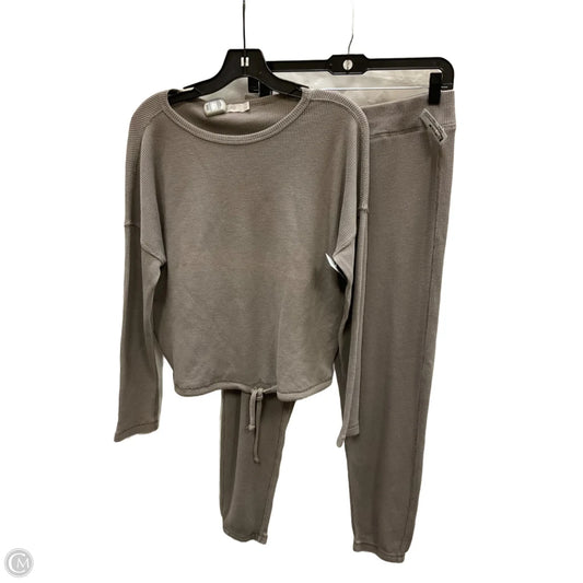 Lounge Set Pants By Barefoot Dreams In Grey, Size: S