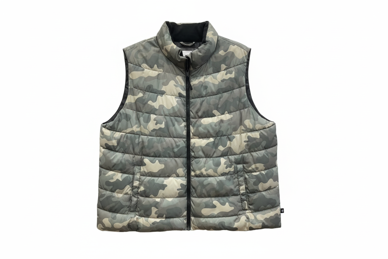 Vest Puffer & Quilted By Gap In Green, Size: Xxl