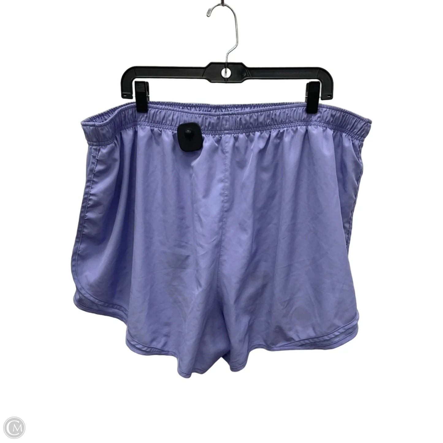 Athletic Shorts By Nike In Grey, Size: 3x