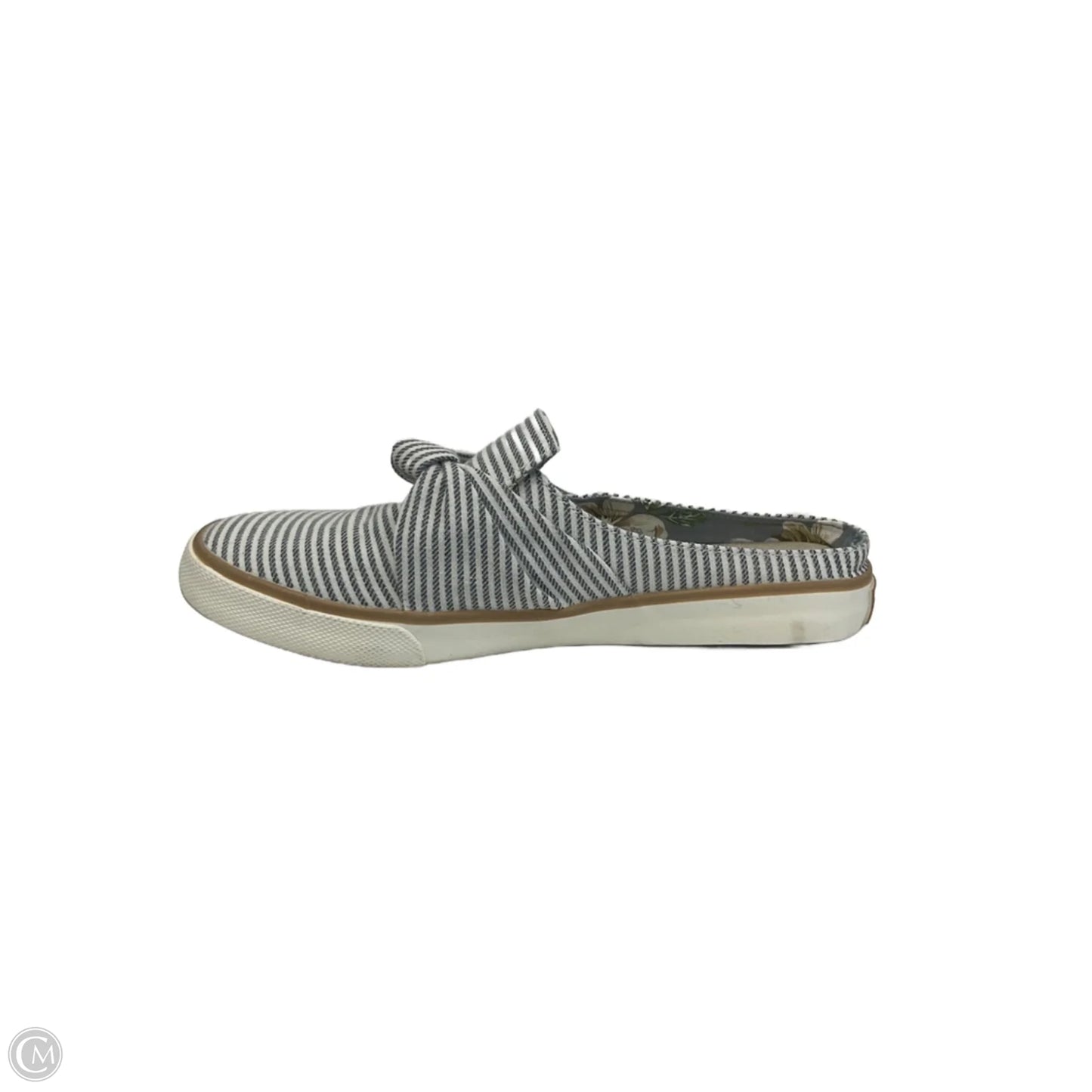 Sandals Flats By Tommy Bahama In Striped Pattern, Size: 8