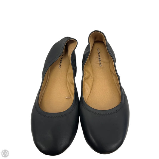 Shoes Flats By Lucky Brand In Black, Size: 10