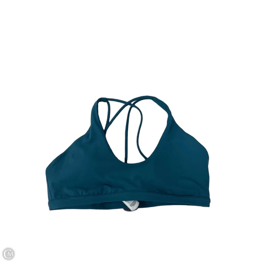 Athletic Bra By Lululemon In Blue, Size: L