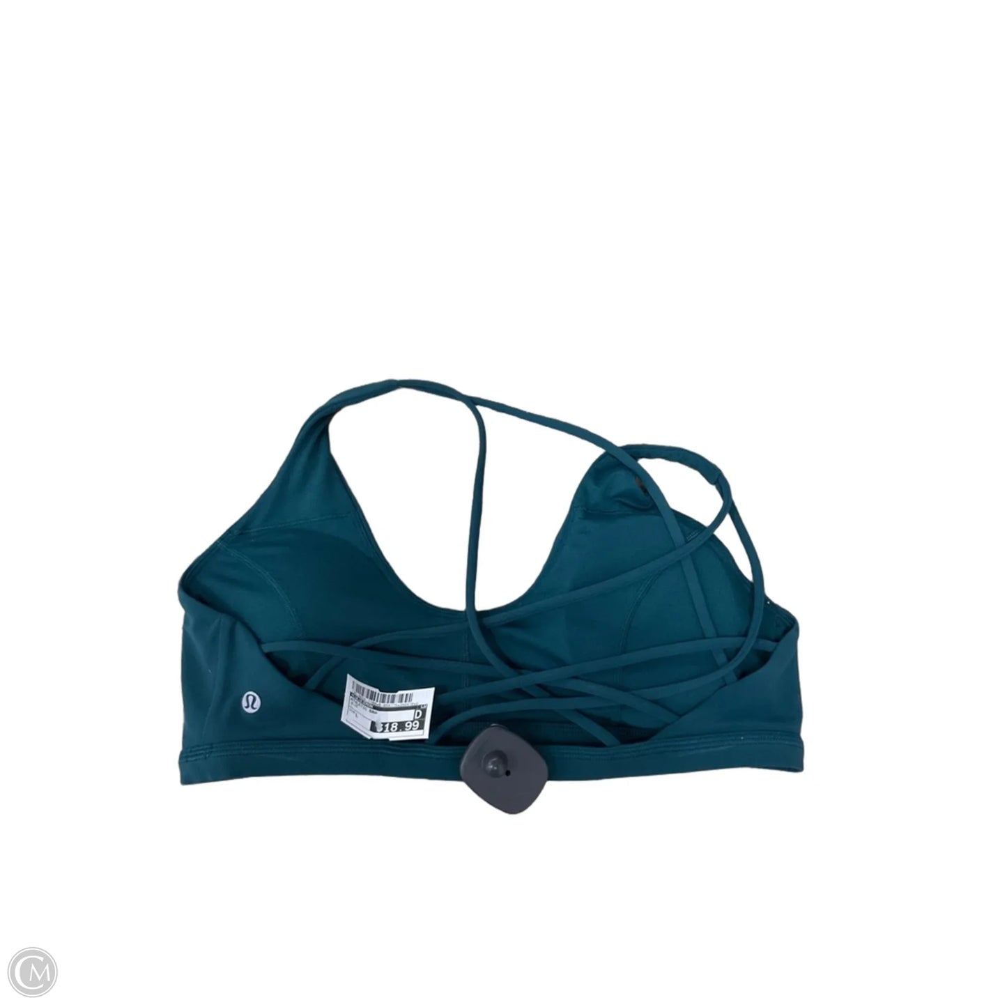 Athletic Bra By Lululemon In Blue, Size: L