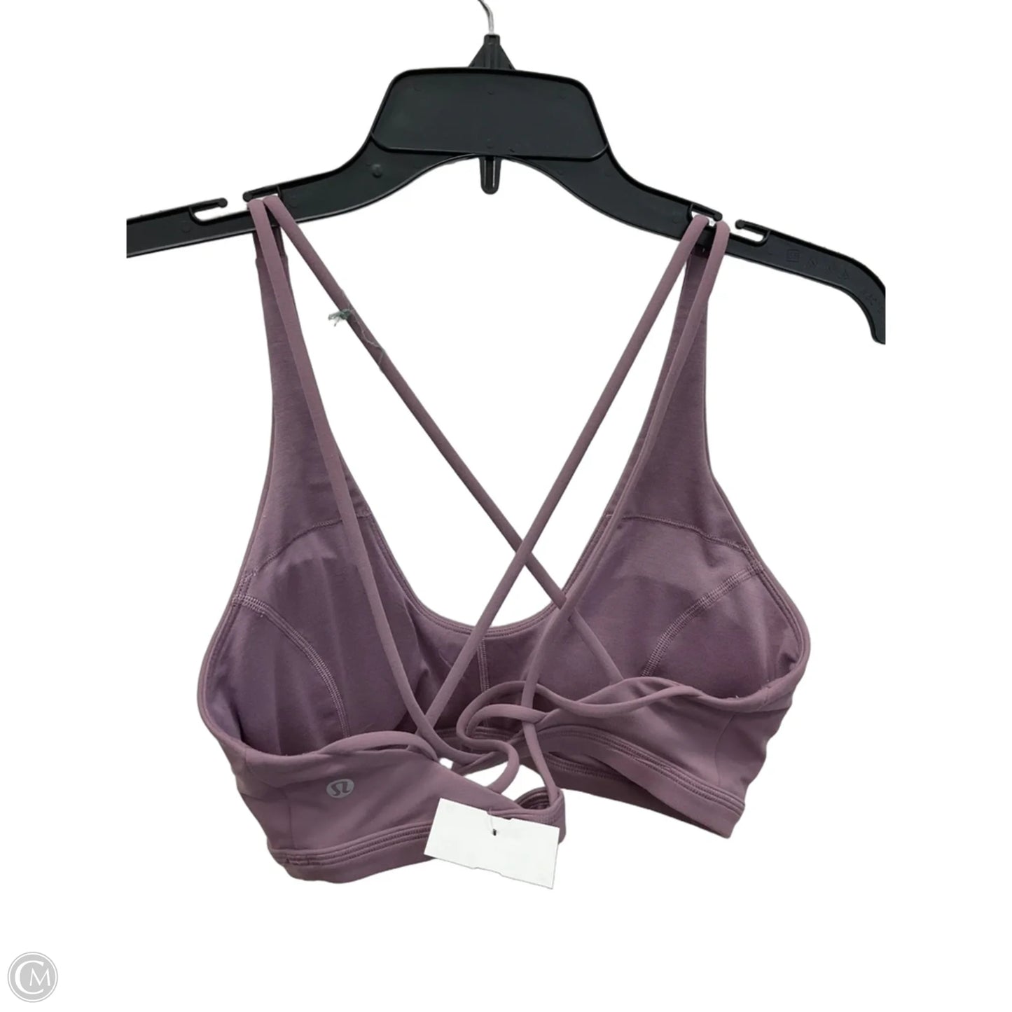 Athletic Bra By Lululemon In Grey, Size: L