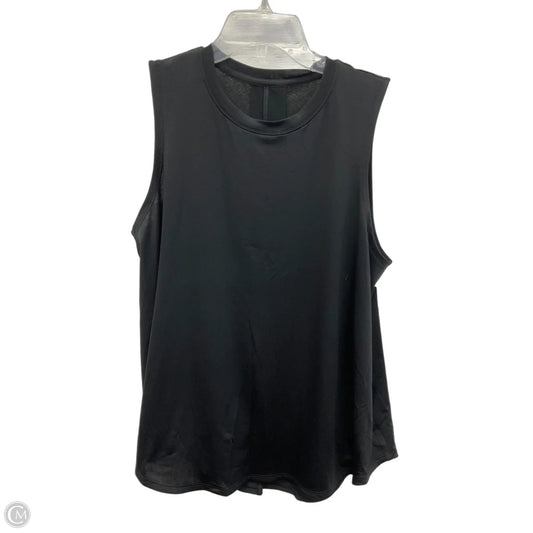 Athletic Tank Top By Lululemon In Black, Size: L