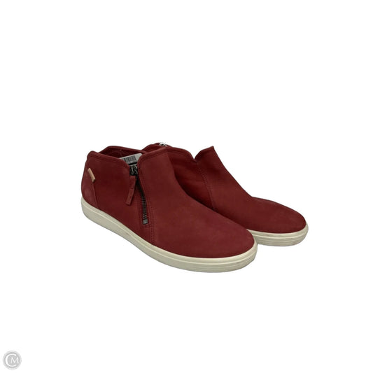 Shoes Flats By Ecco In Red, Size: 8.5
