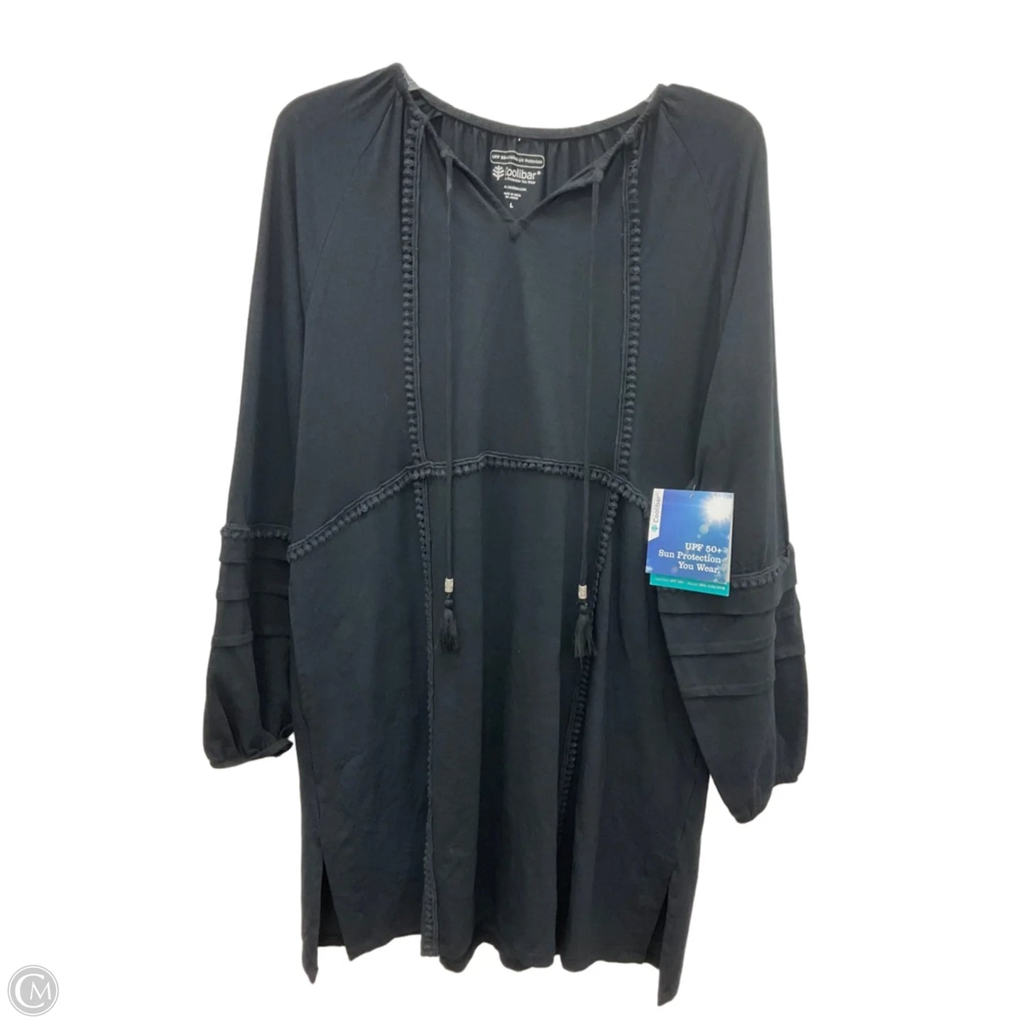 Dress Casual Short By Coolibar In Black, Size: L
