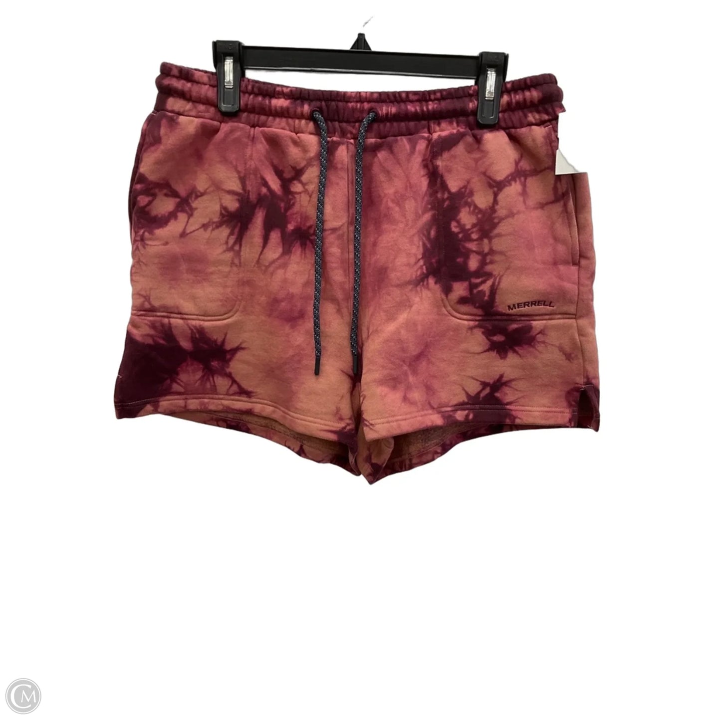 Athletic Shorts By Merrell In Tie Dye Print, Size: L
