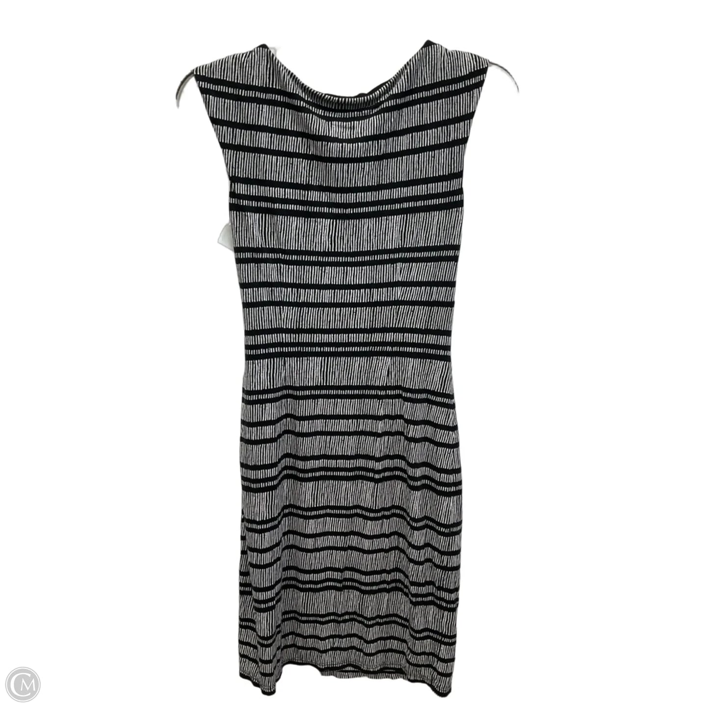 Dress Casual Midi By Loft In Striped Pattern, Size: Xsp