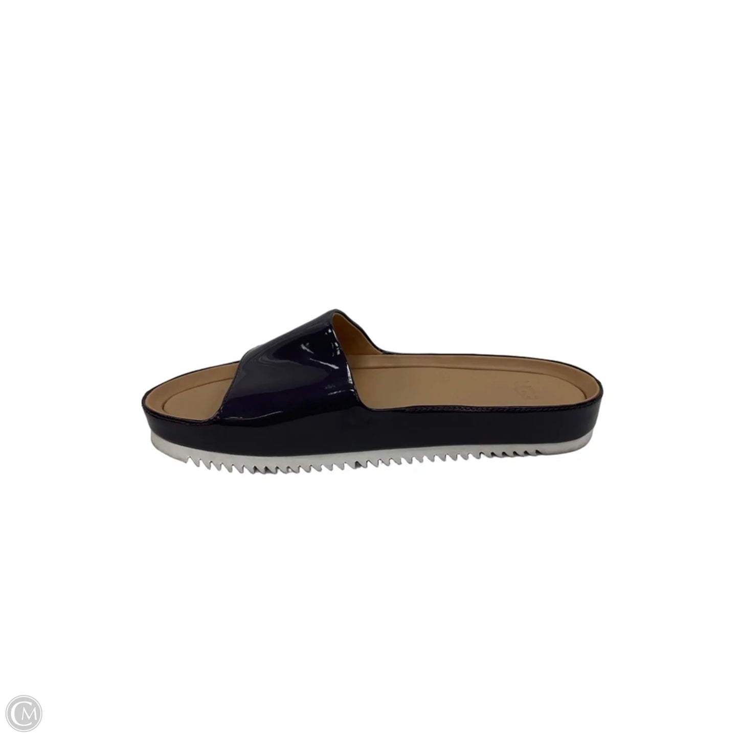 Sandals Flats By Ugg In Purple, Size: 5.5