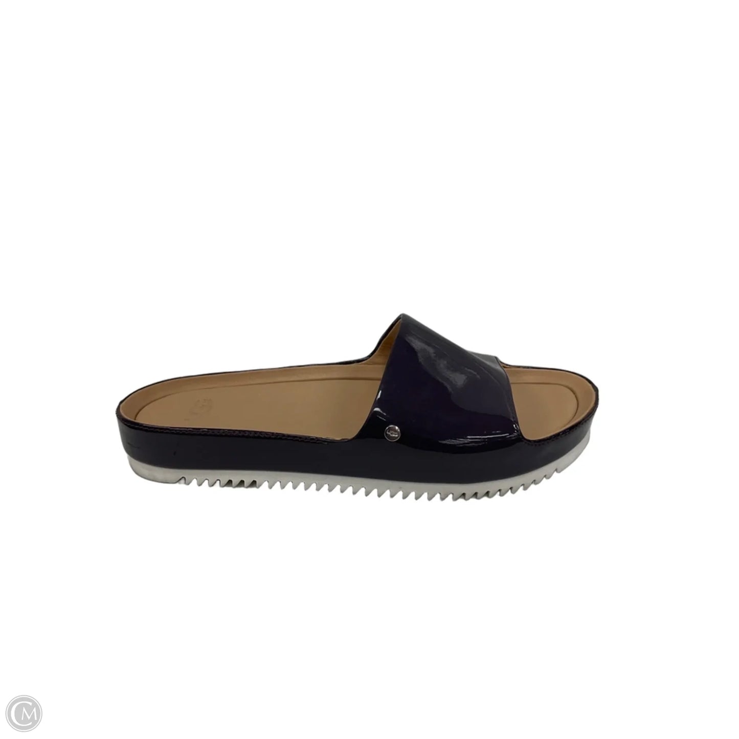Sandals Flats By Ugg In Purple, Size: 5.5