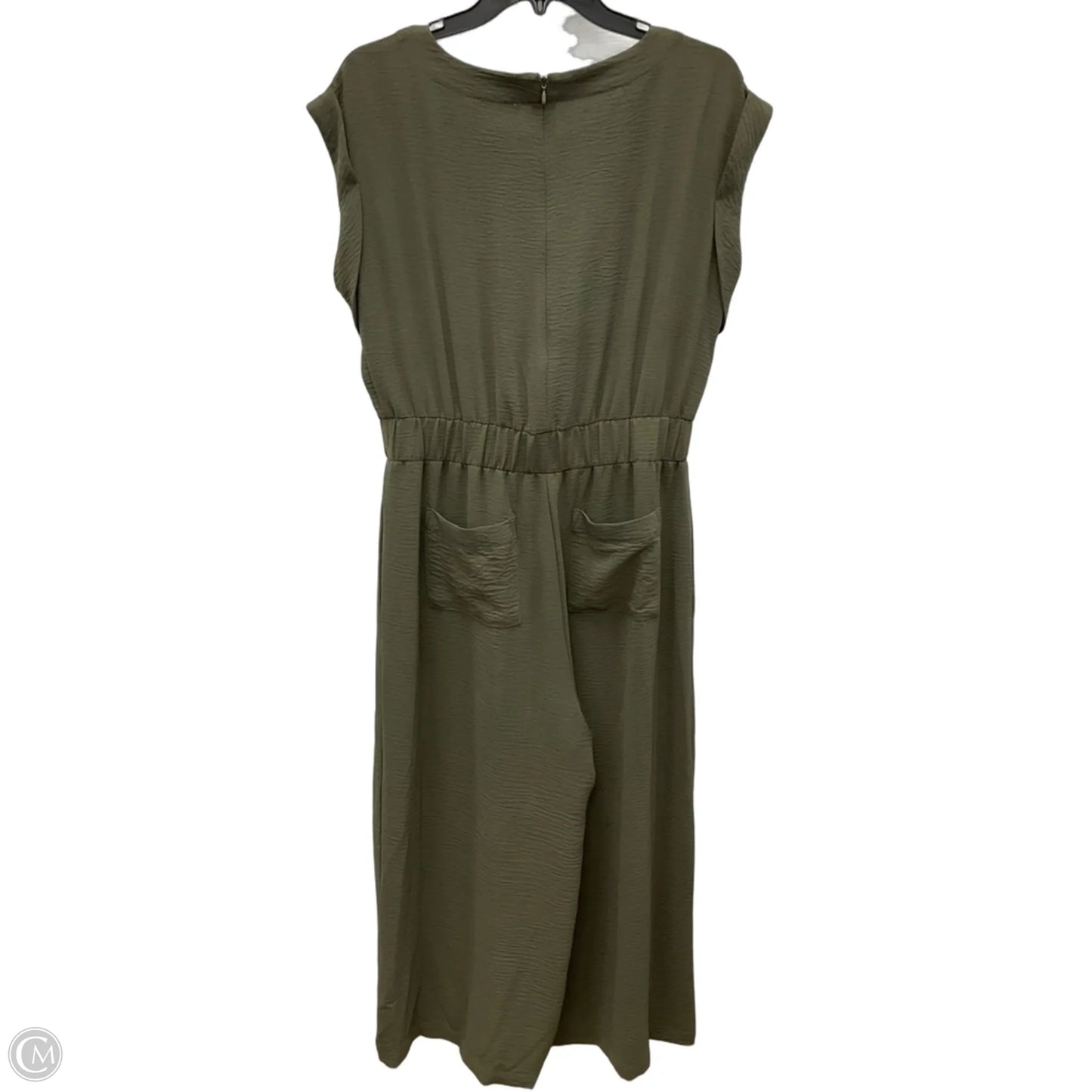 Jumpsuit By Calvin Klein In Green, Size: 12