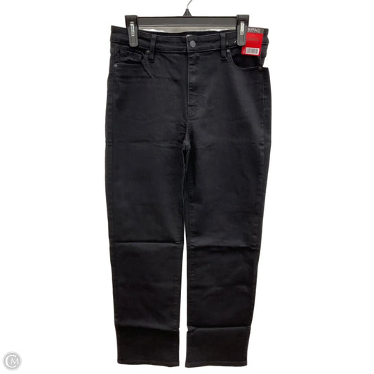 Jeans Straight By Buffalo David Bitton In Black Denim, Size: 8