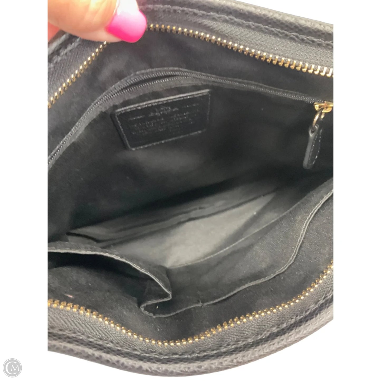 Crossbody Designer By Coach, Size: Medium
