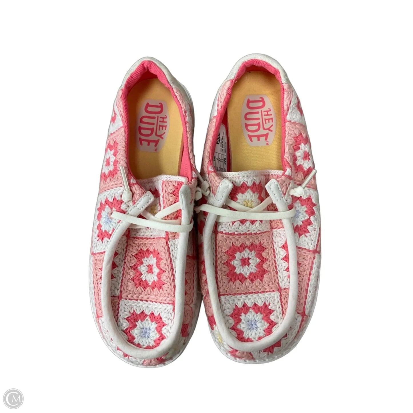Shoes Sneakers By Hey Dude In Pink, Size: 6