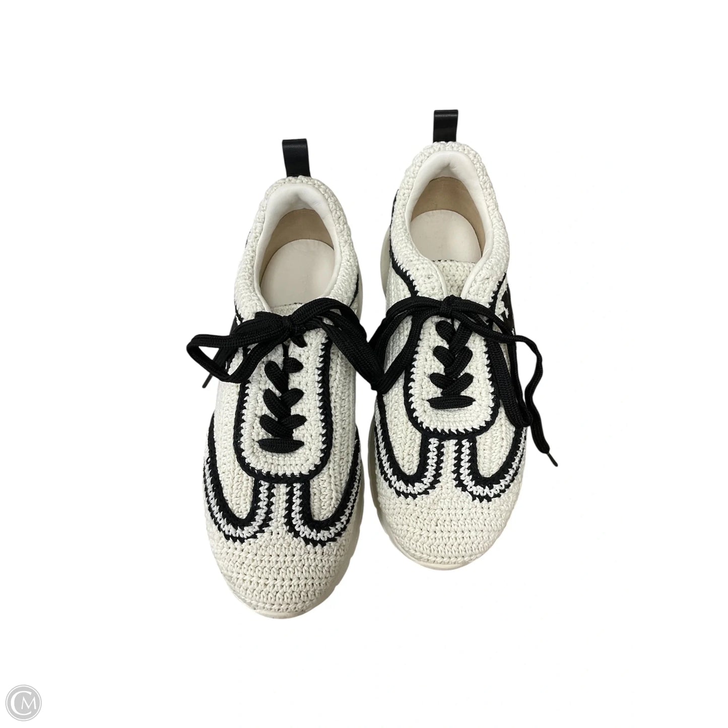 Shoes Designer By Tory Burch In White, Size: 7.5