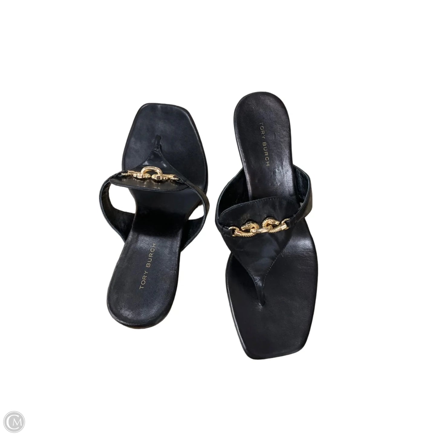 Sandals Designer By Tory Burch In Black, Size: 7.5