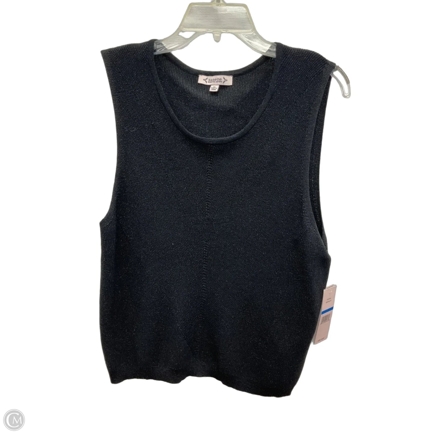 Top Sleeveless By Nanette By Nanette Lepore In Black, Size: Xl