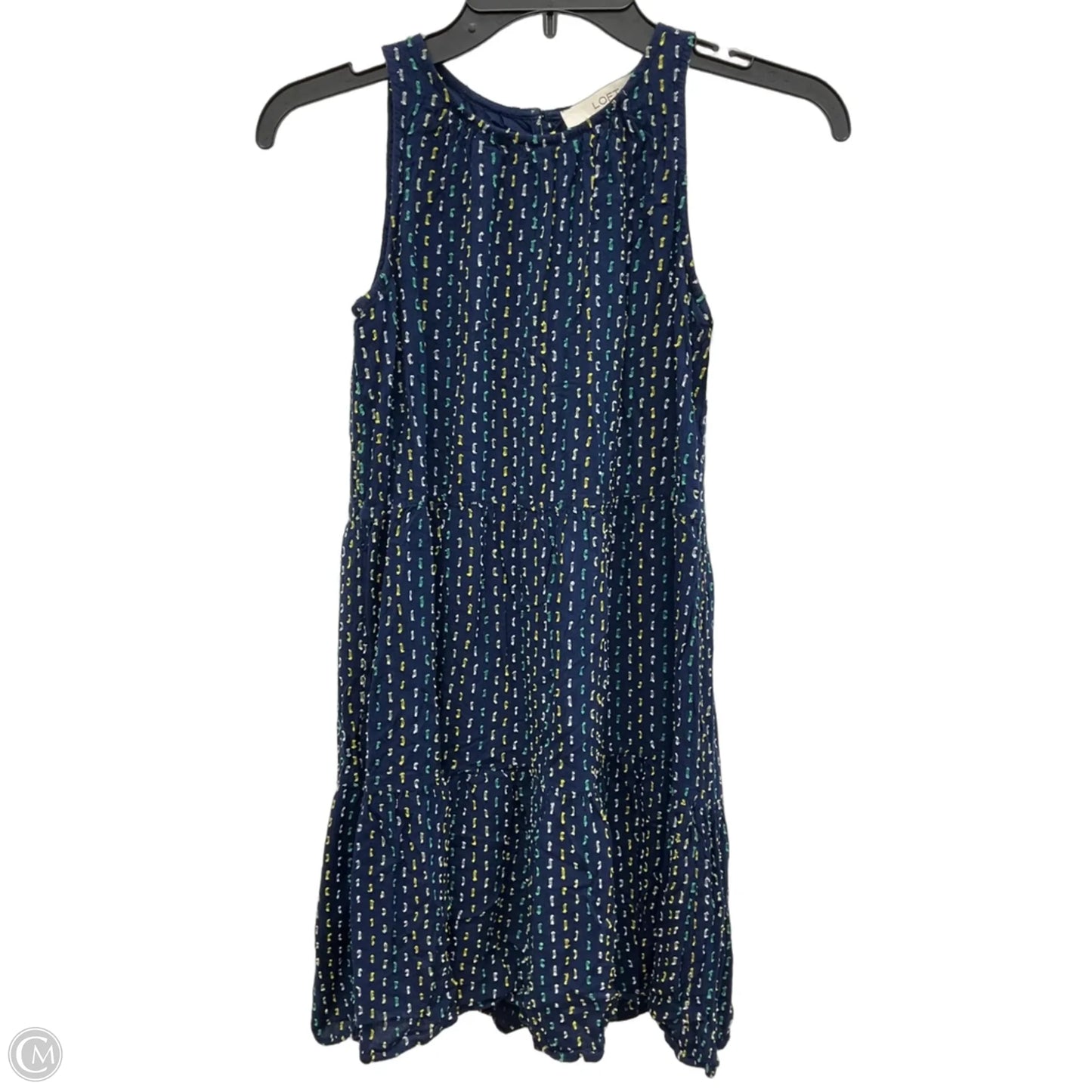 Dress Casual Short By Loft In Blue, Size: Xxs
