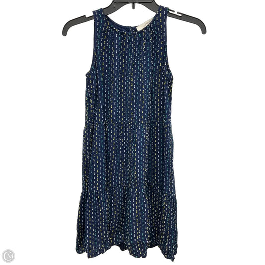 Dress Casual Short By Loft In Blue, Size: Xxs