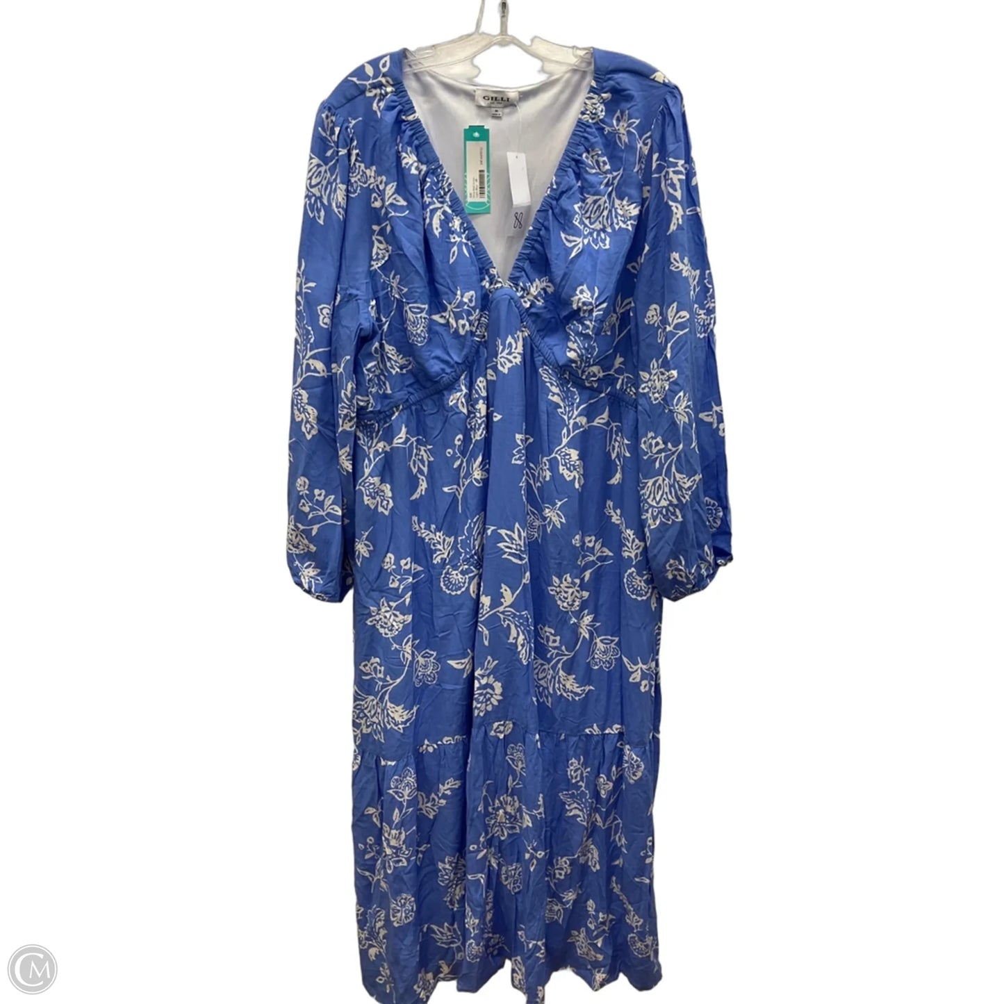Dress Casual Maxi By Gilli In Floral Print, Size: 3x