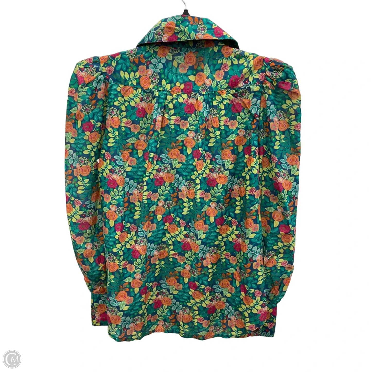 Blouse Long Sleeve By Sundance In Floral Print, Size: Xs