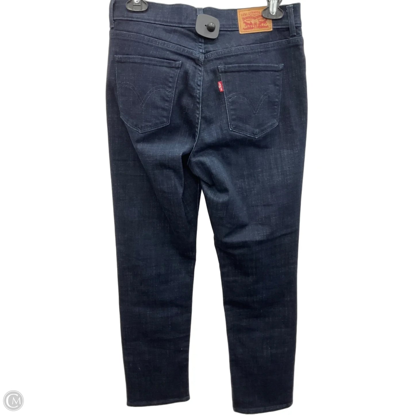 Jeans Straight By Levis In Blue Denim, Size: 6