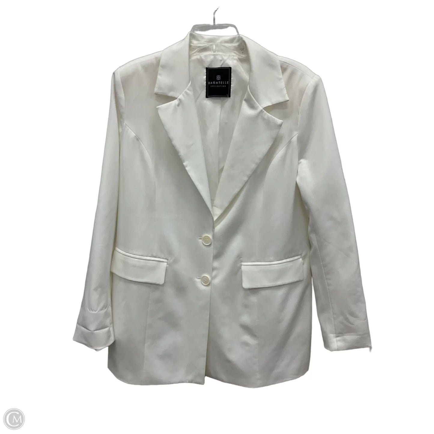 Blazer By Bagatelle In White, Size: L