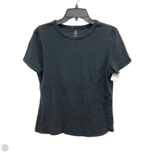 Top Short Sleeve Basic By C And C In Black, Size: L