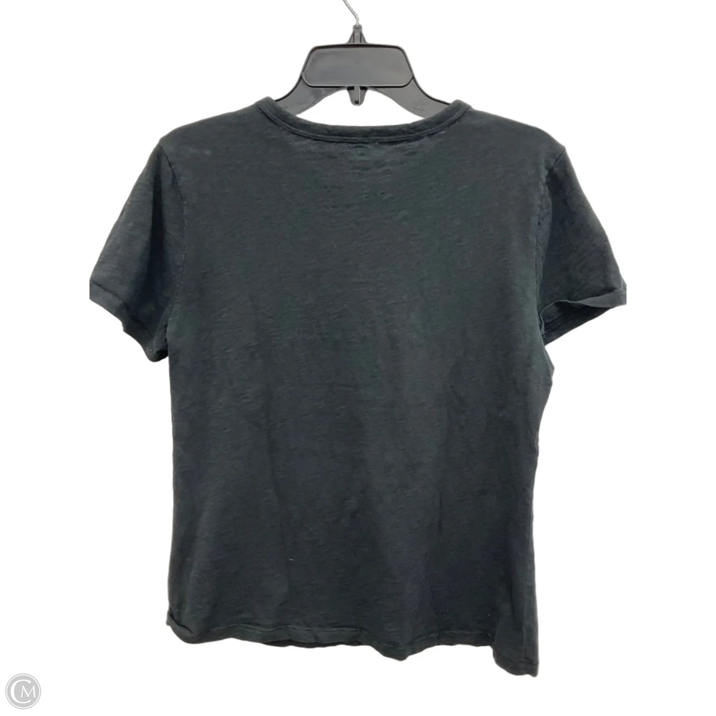Top Short Sleeve Basic By C And C In Black, Size: L