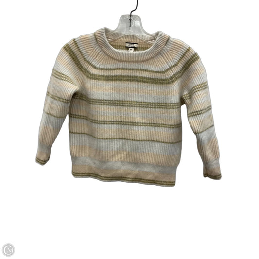 Sweater Cashmere By J. Crew In Striped Pattern, Size: Xs