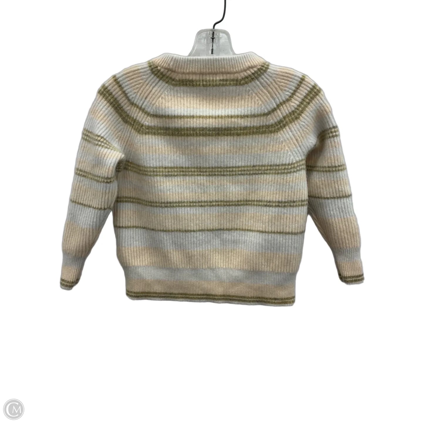 Sweater Cashmere By J. Crew In Striped Pattern, Size: Xs