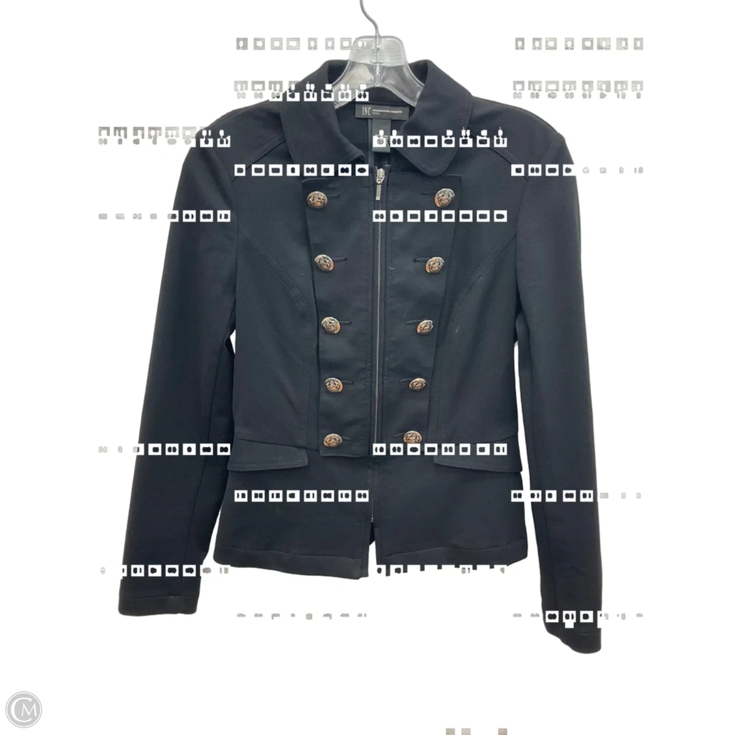 Jacket Other By Inc In Black, Size: S