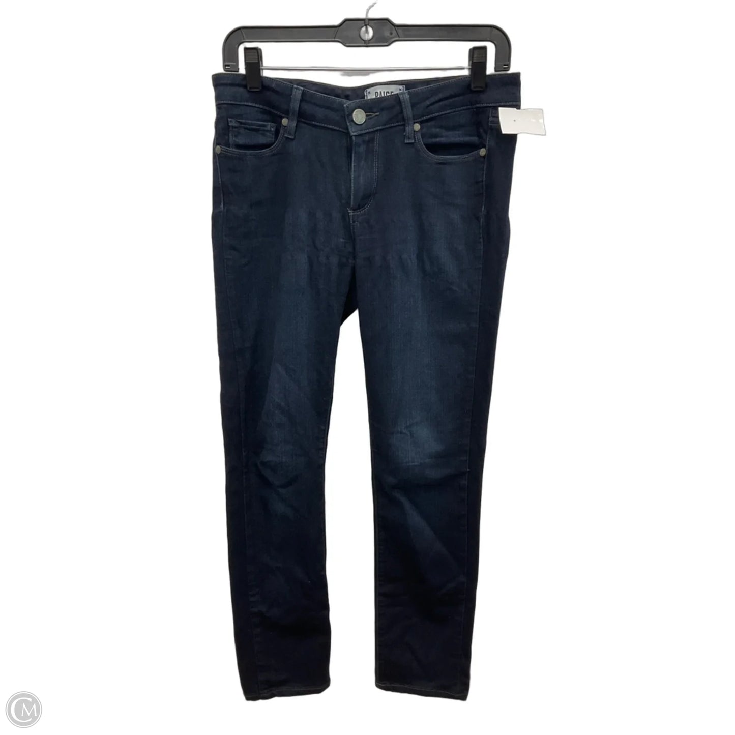 Jeans Skinny By Paige In Blue Denim, Size: 4
