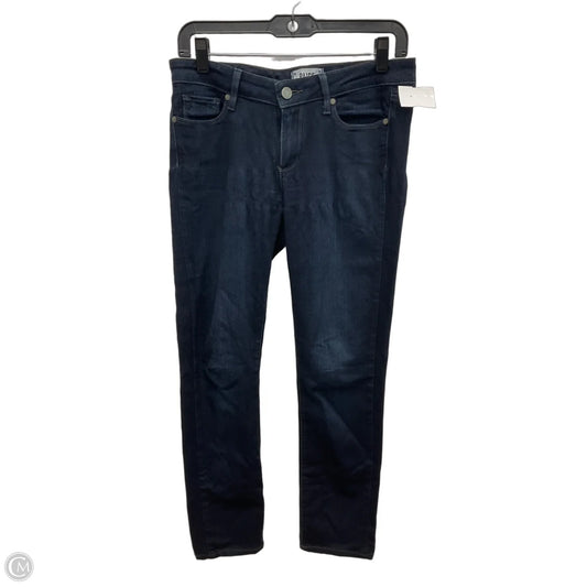 Jeans Skinny By Paige In Blue Denim, Size: 4