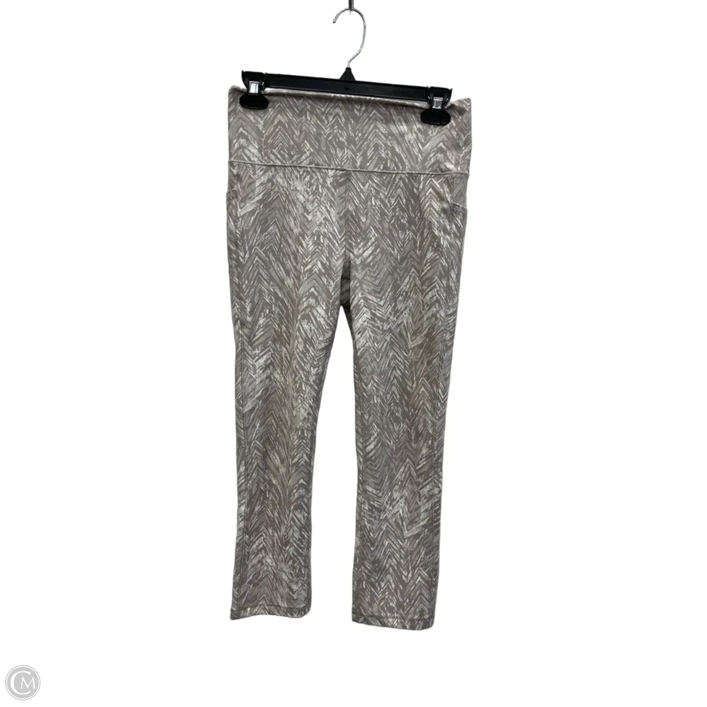 Athletic Capris By Rbx In Tan, Size: M