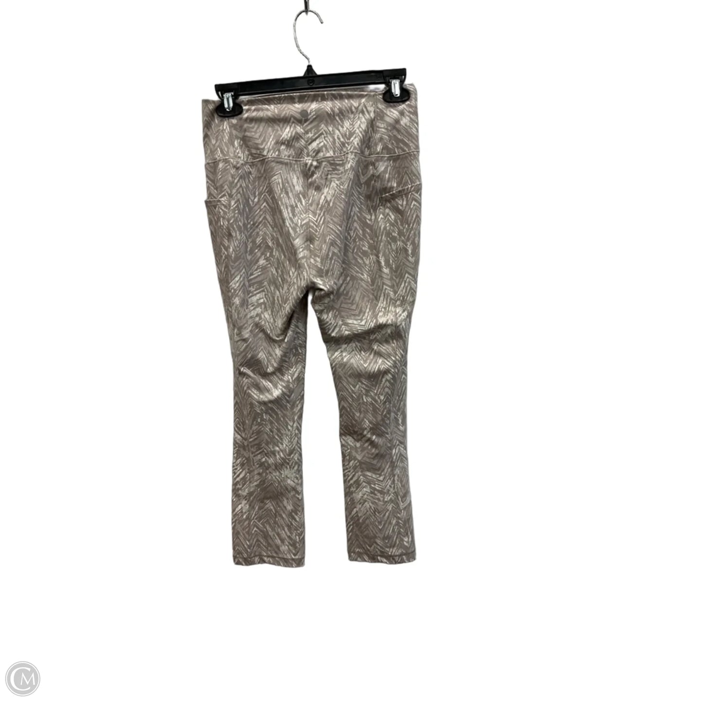 Athletic Capris By Rbx In Tan, Size: M