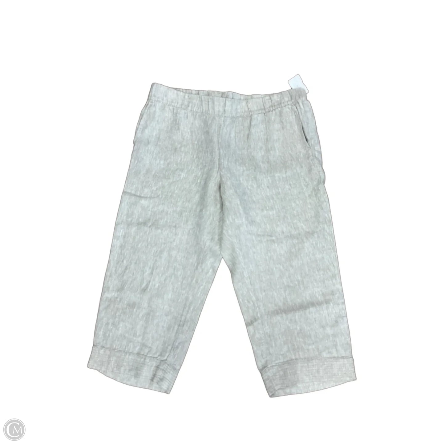 Pants Linen By Pure Jill In Tan, Size: Lp