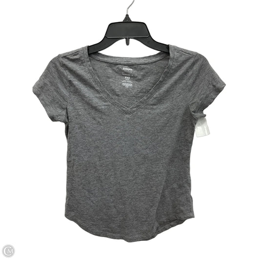 Top Short Sleeve Basic By Sonoma In Grey, Size: Xsp