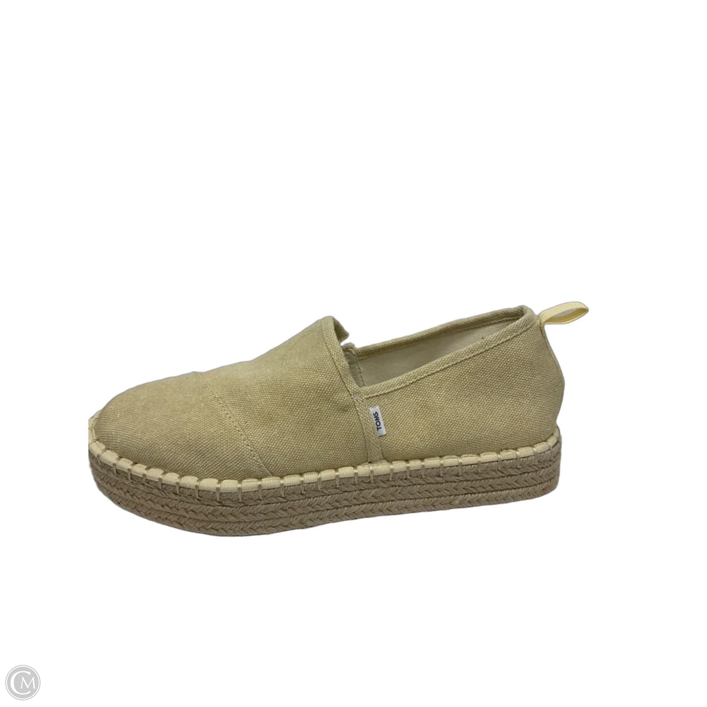 Shoes Flats By Toms In Tan, Size: 8
