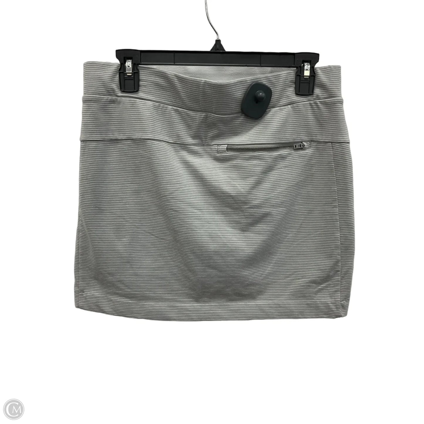Athletic Skort By Athleta In Striped Pattern, Size: S