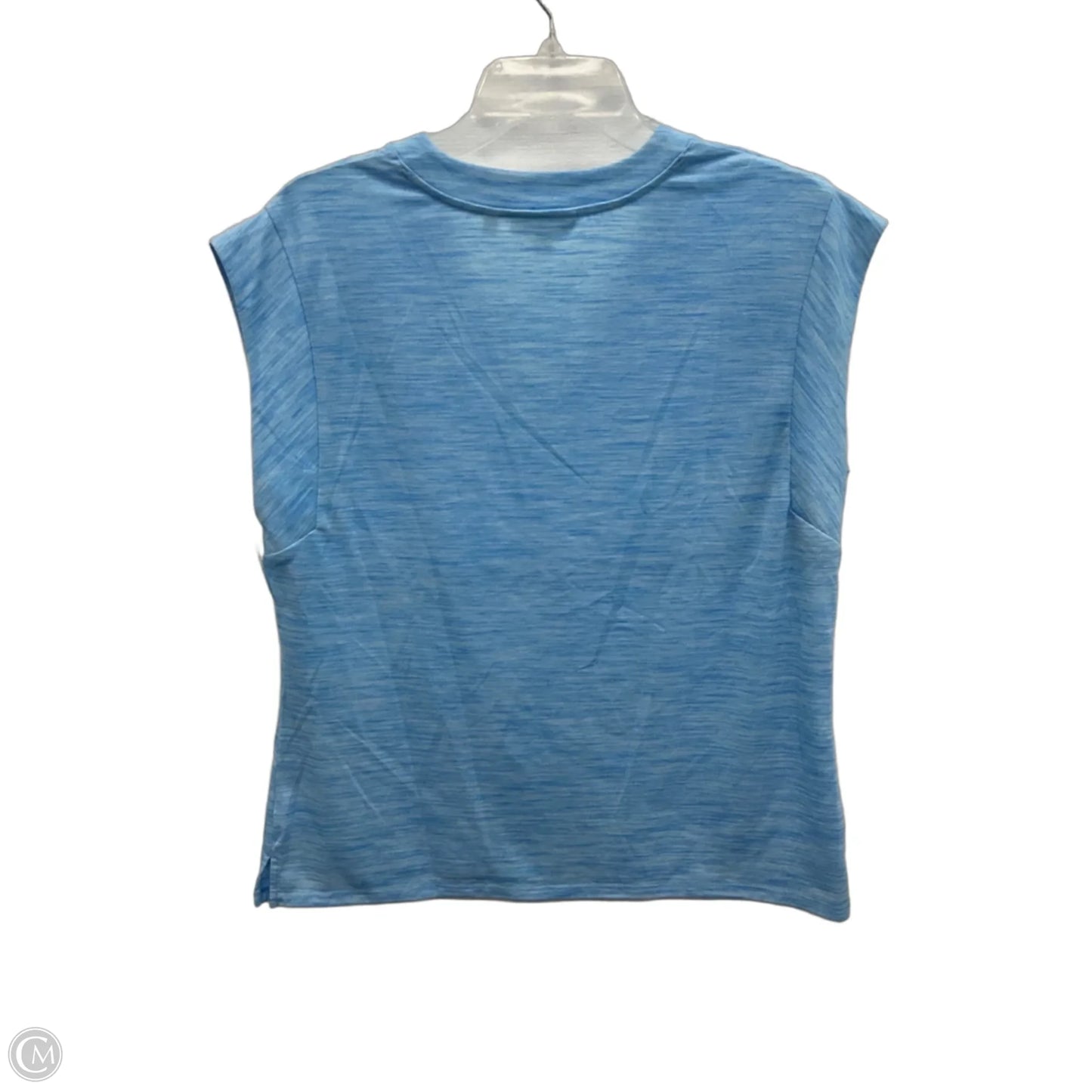 Top Short Sleeve By Chicos In Blue, Size: M