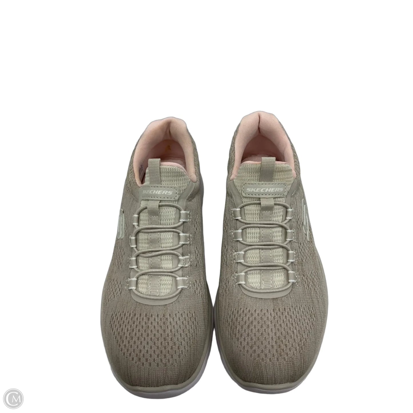 Shoes Athletic By Skechers In Tan, Size: 6.5