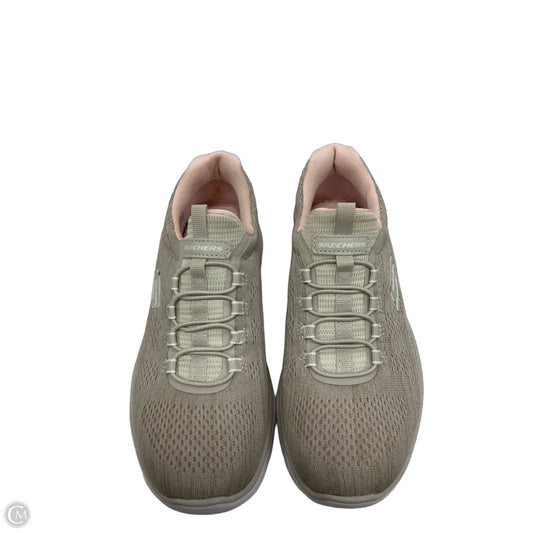 Shoes Athletic By Skechers In Tan, Size: 6.5